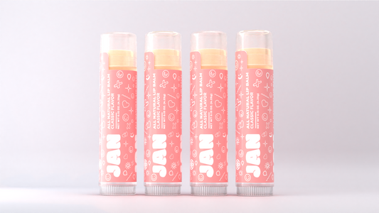 4 Pack Organic & Vegan Lip Balm (Classic)